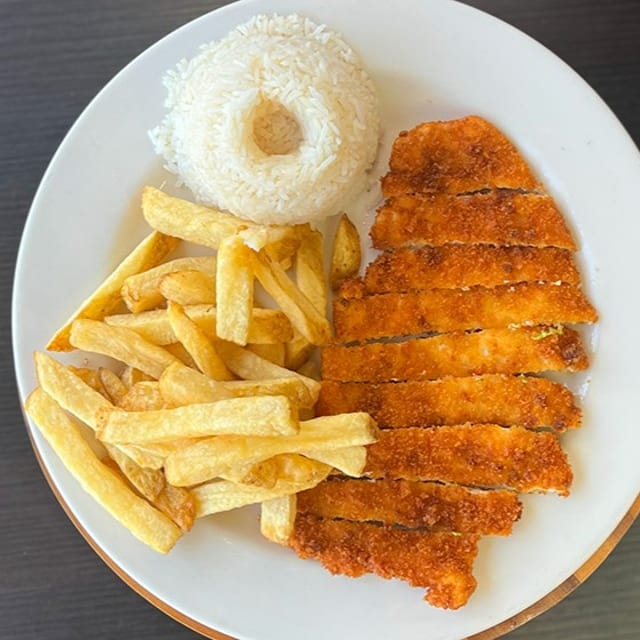 Milanesa De Pollo.