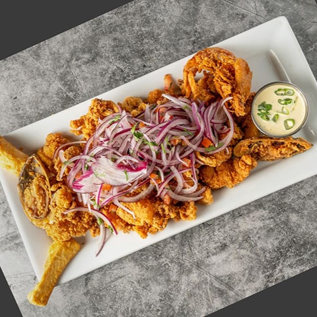 Jalea de Pescado y Mariscos.